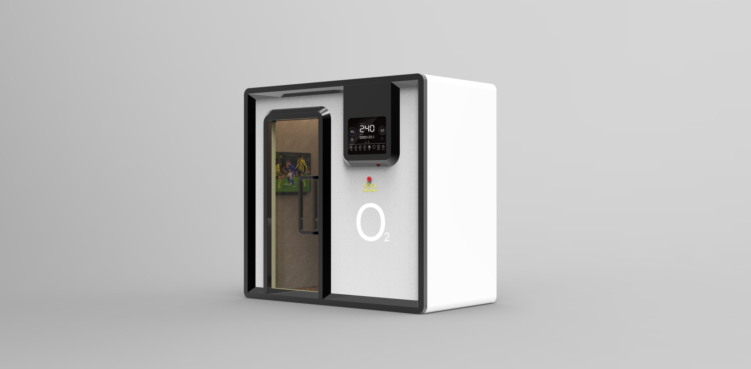 智能家用医用氧舱工业产品外观结构设计公司