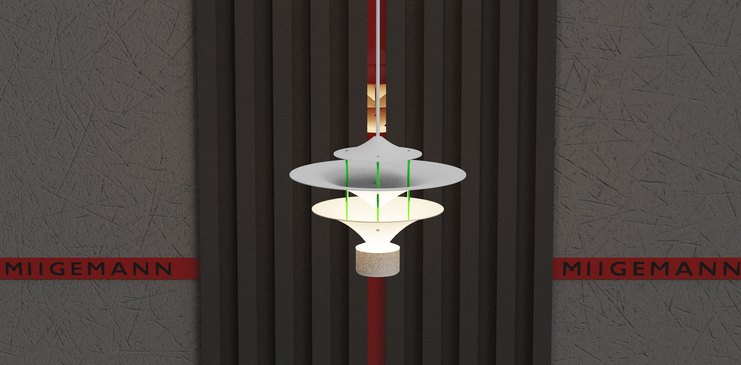 高端室内吊灯工业产品设计