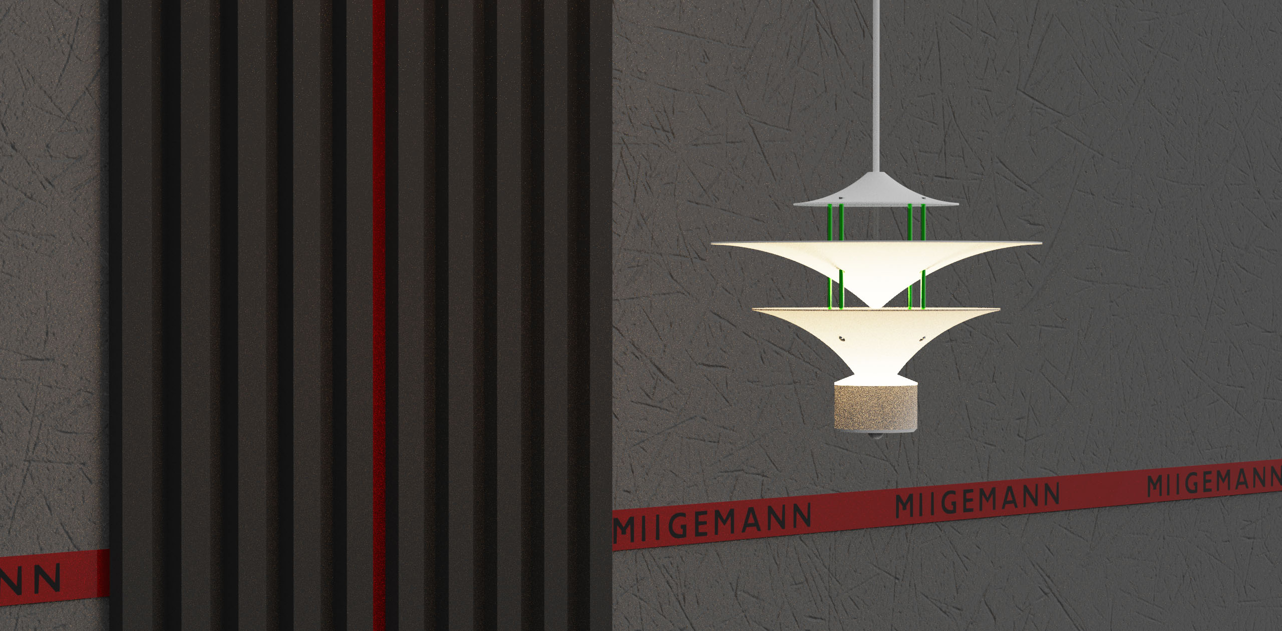 高端室内吊灯工业产品设计