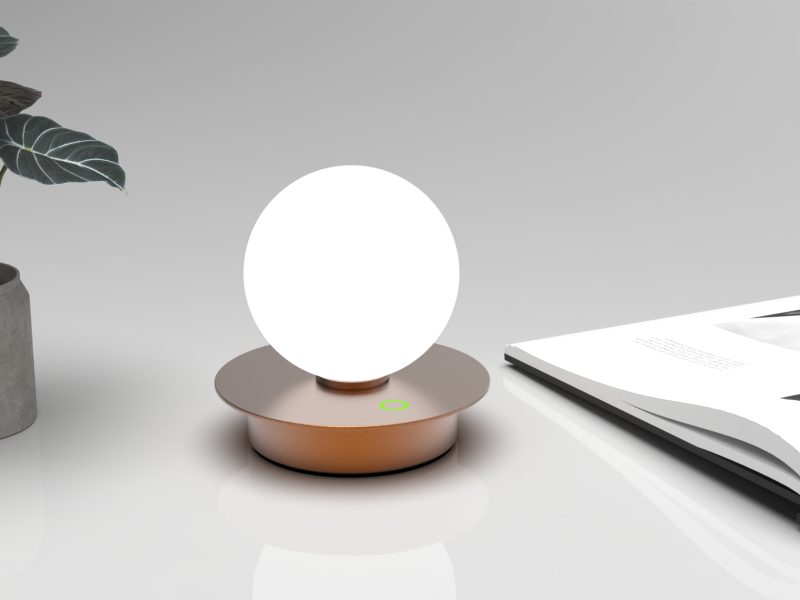 高端台灯工业产品外观结构设计