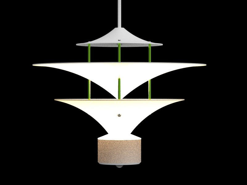 高端室内吊灯工业产品设计